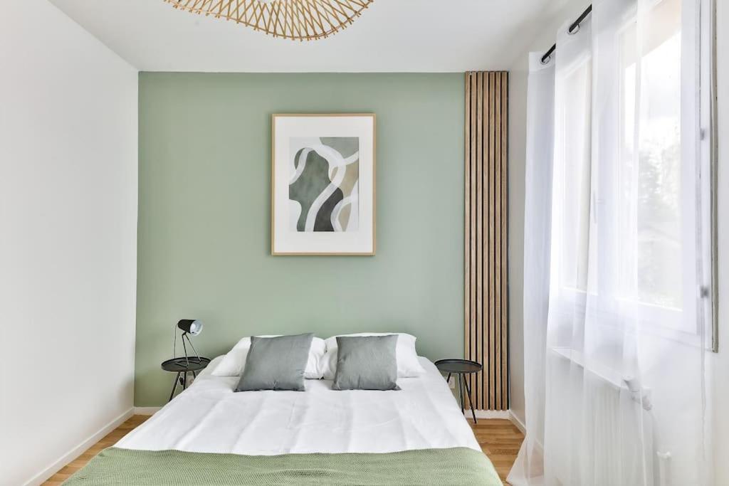 Parking Prive Gratuit - 15Mn Paris - Gare A Pied En 5Mn - Tout Equipee - Terrasse - Jardin - Stade De France - Casino D'Enghien - Hippodrome, Universite Épinay-sur-Seine Exterior foto